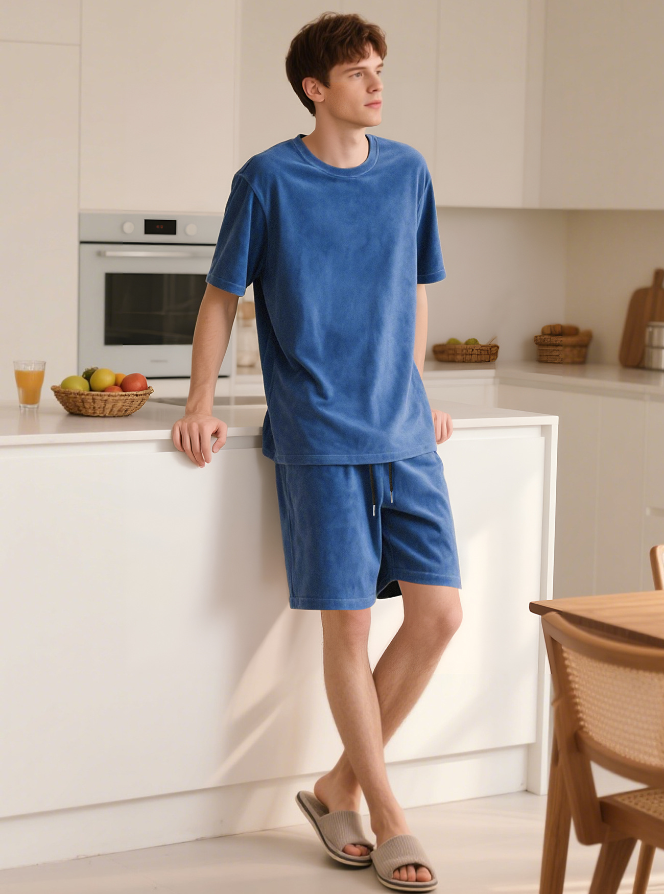 Men's Shirt & Shorts Set