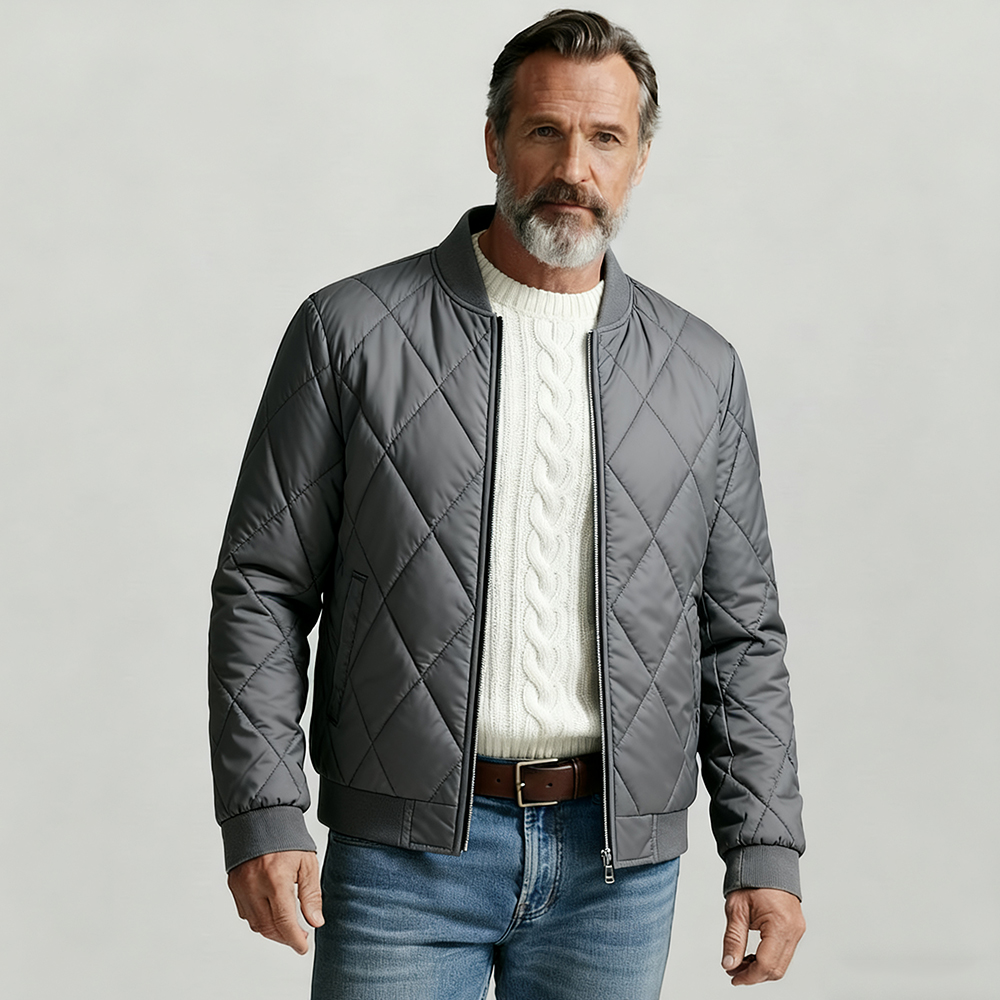 Men's Solid Color Jacket