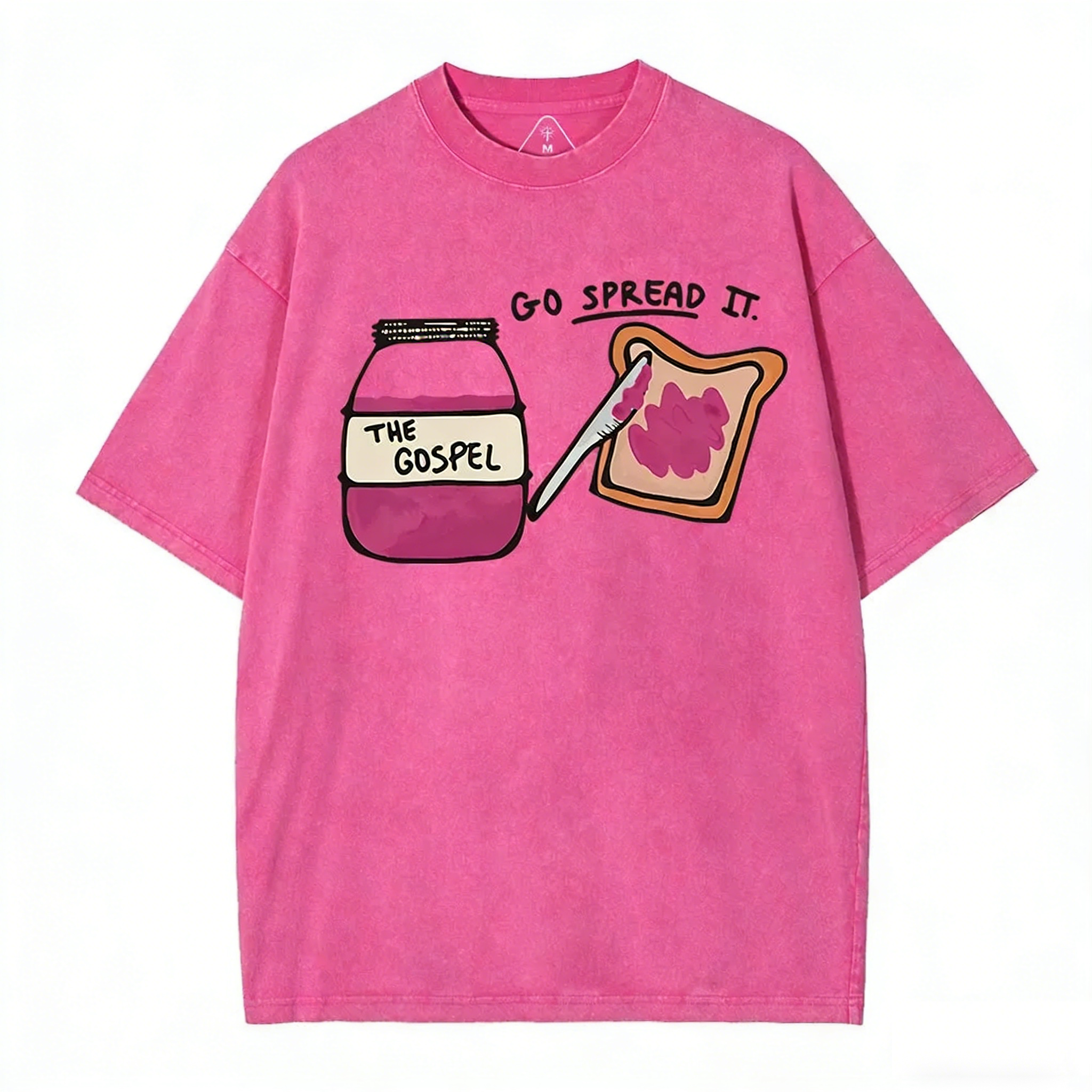 Go Spread It Christian Washed T-Shirt