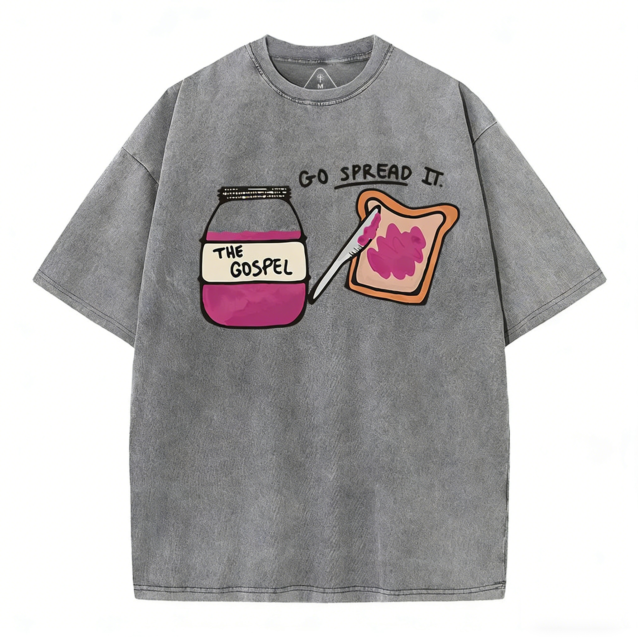 Go Spread It Christian Washed T-Shirt