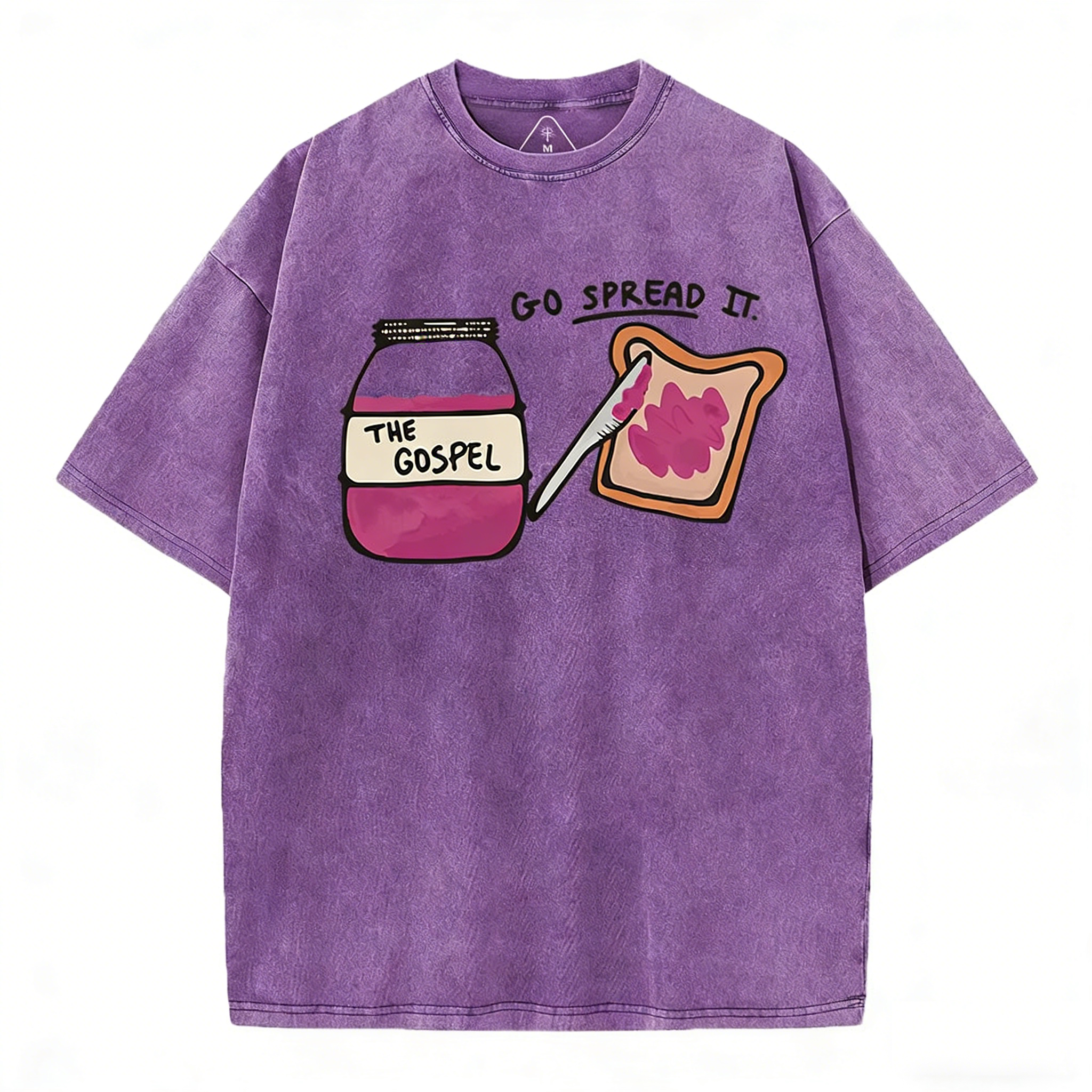 Go Spread It Christian Washed T-Shirt