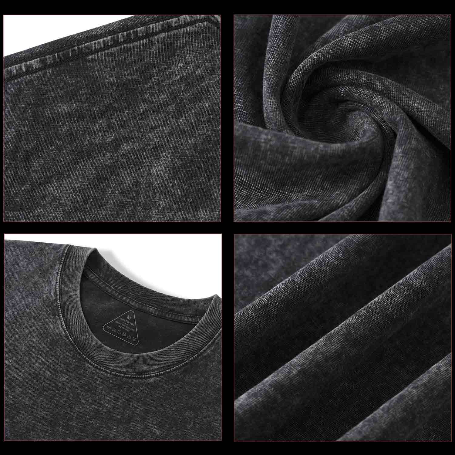 Dumbbells&Dragons Washed T-shirt