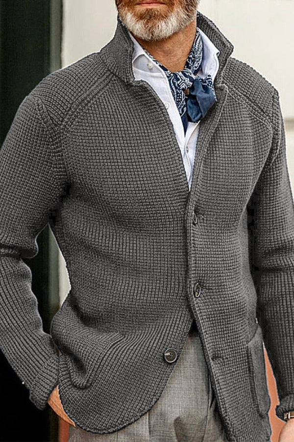 Men's Long Sleeve Thickening Cardigan Warm Casual Jacket