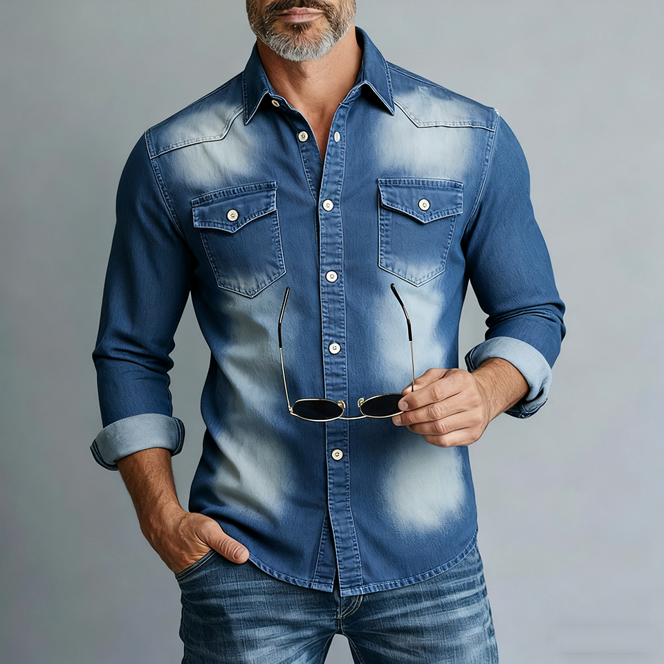 Men's Denim Shirts