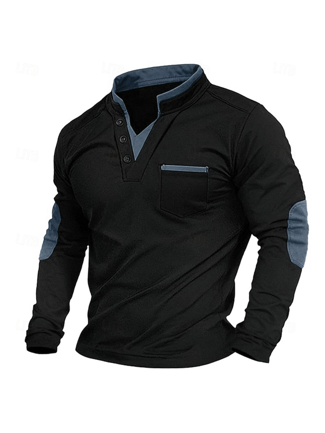 Men's Stand Collar Sweatshirt