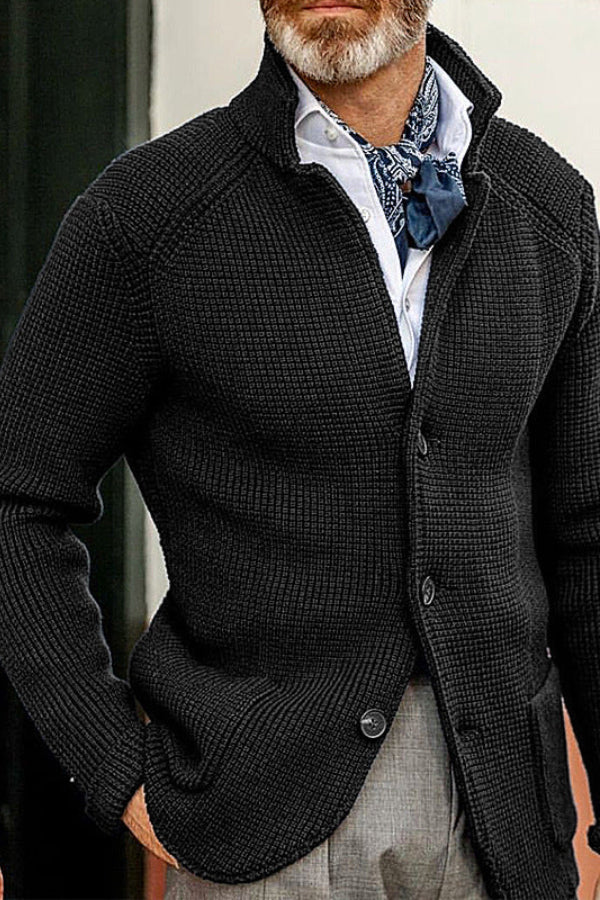 Men's Long Sleeve Thickening Cardigan Warm Casual Jacket