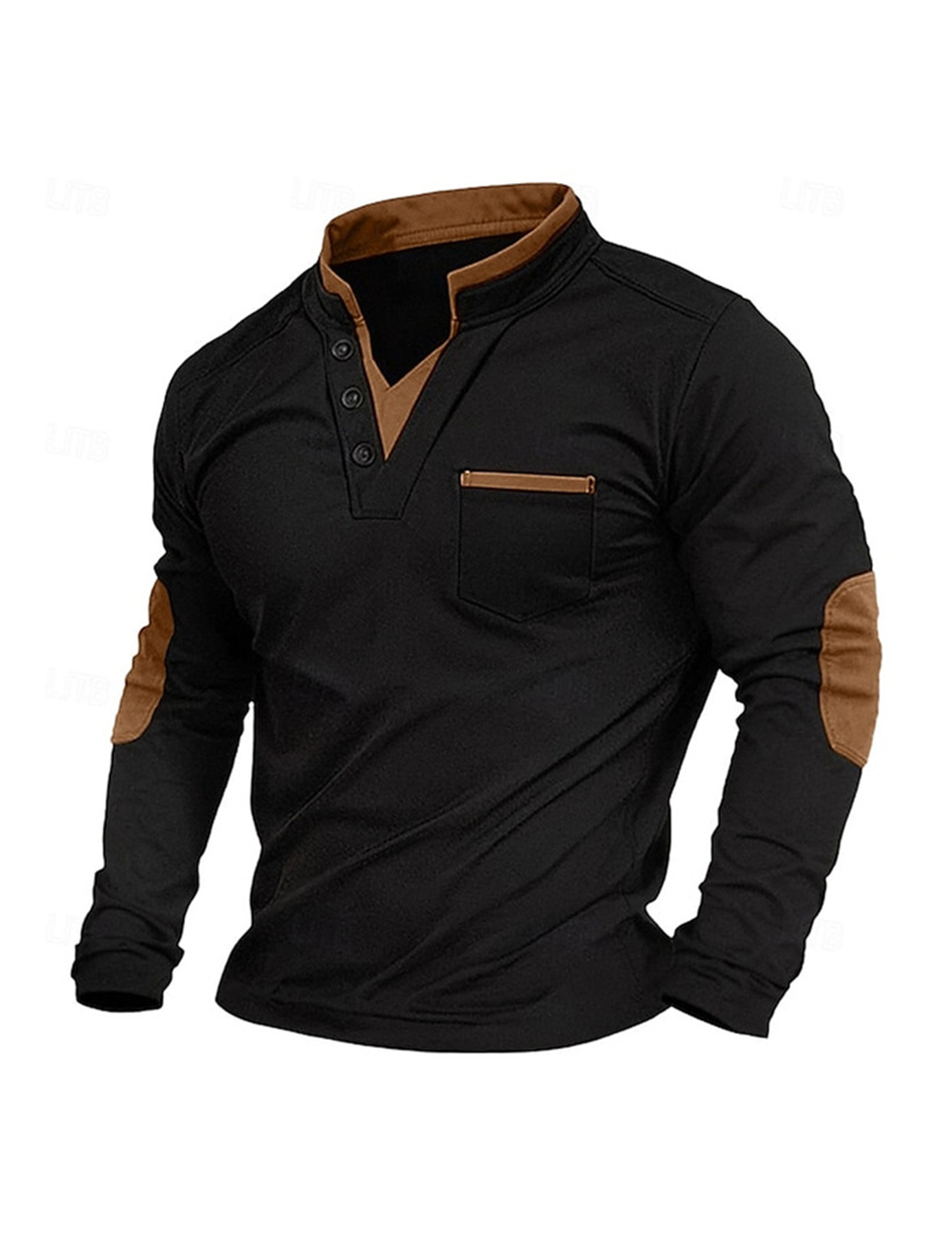 Men's Stand Collar Sweatshirt