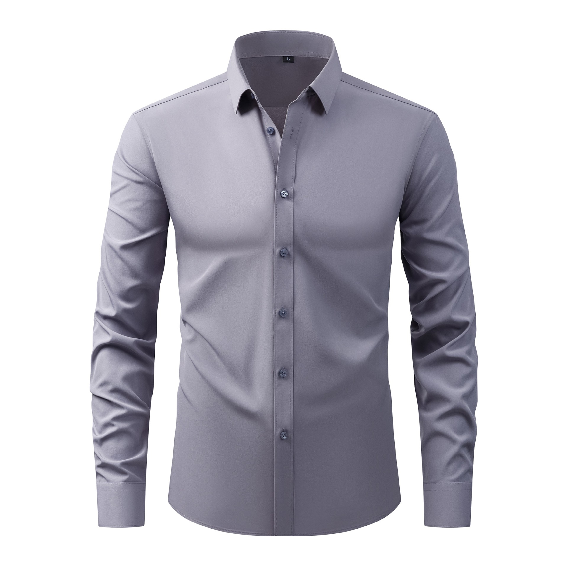 Men's Daily Business Long Sleeves Blouses&Shirts Tops