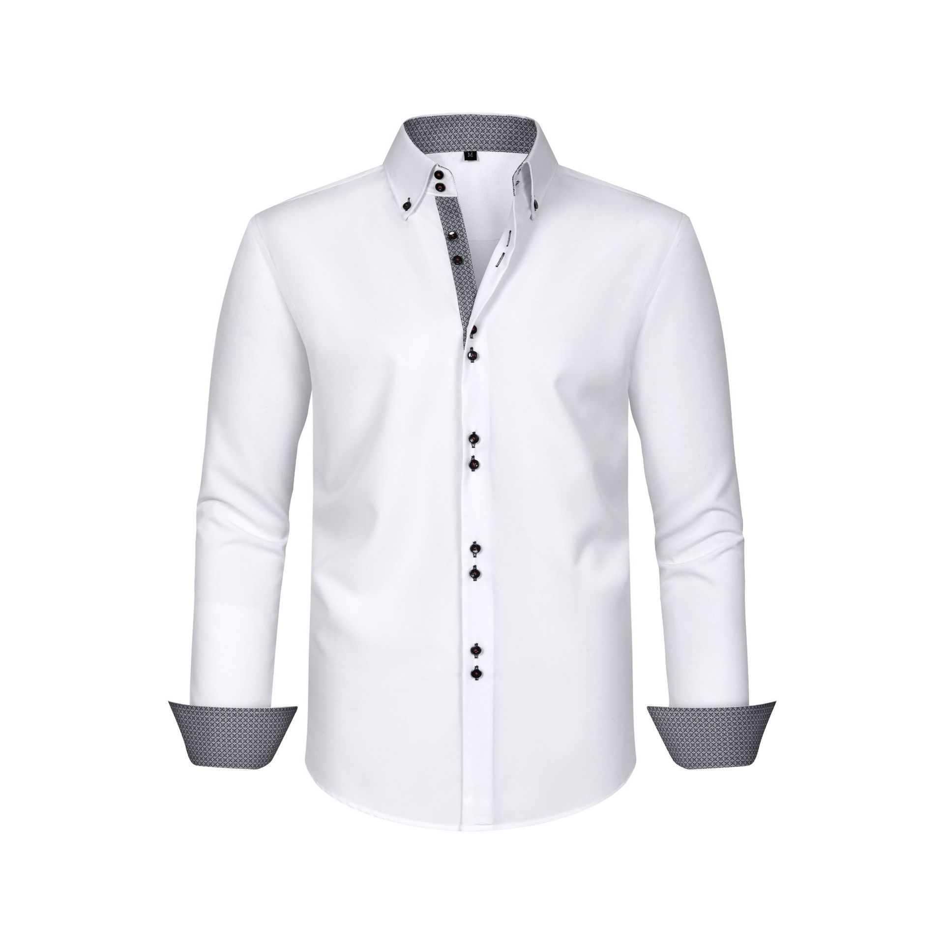 Men's Daily Business Long Sleeves Blouses&Shirts Tops
