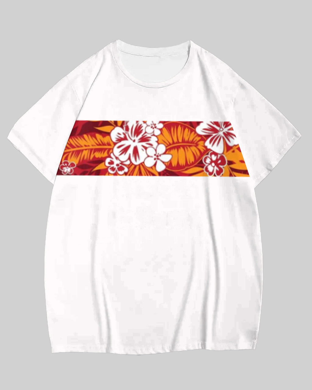 Couple Holiday Hawaiian Style T-Shirt Pants Suit Large