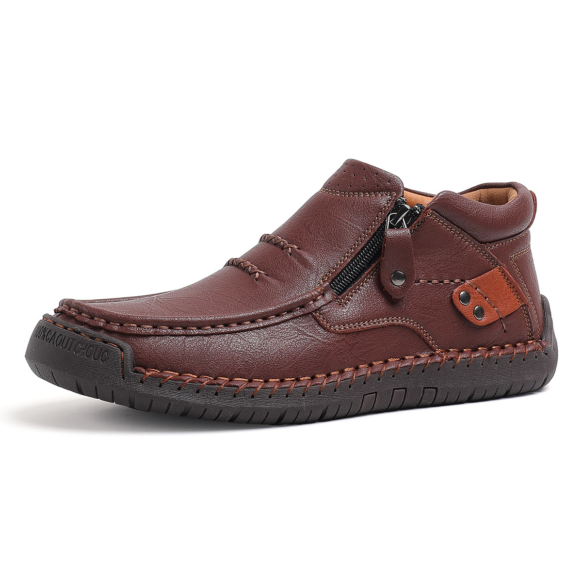 Men's Hight-Top Martin Shoes Octopus Casual Shoes