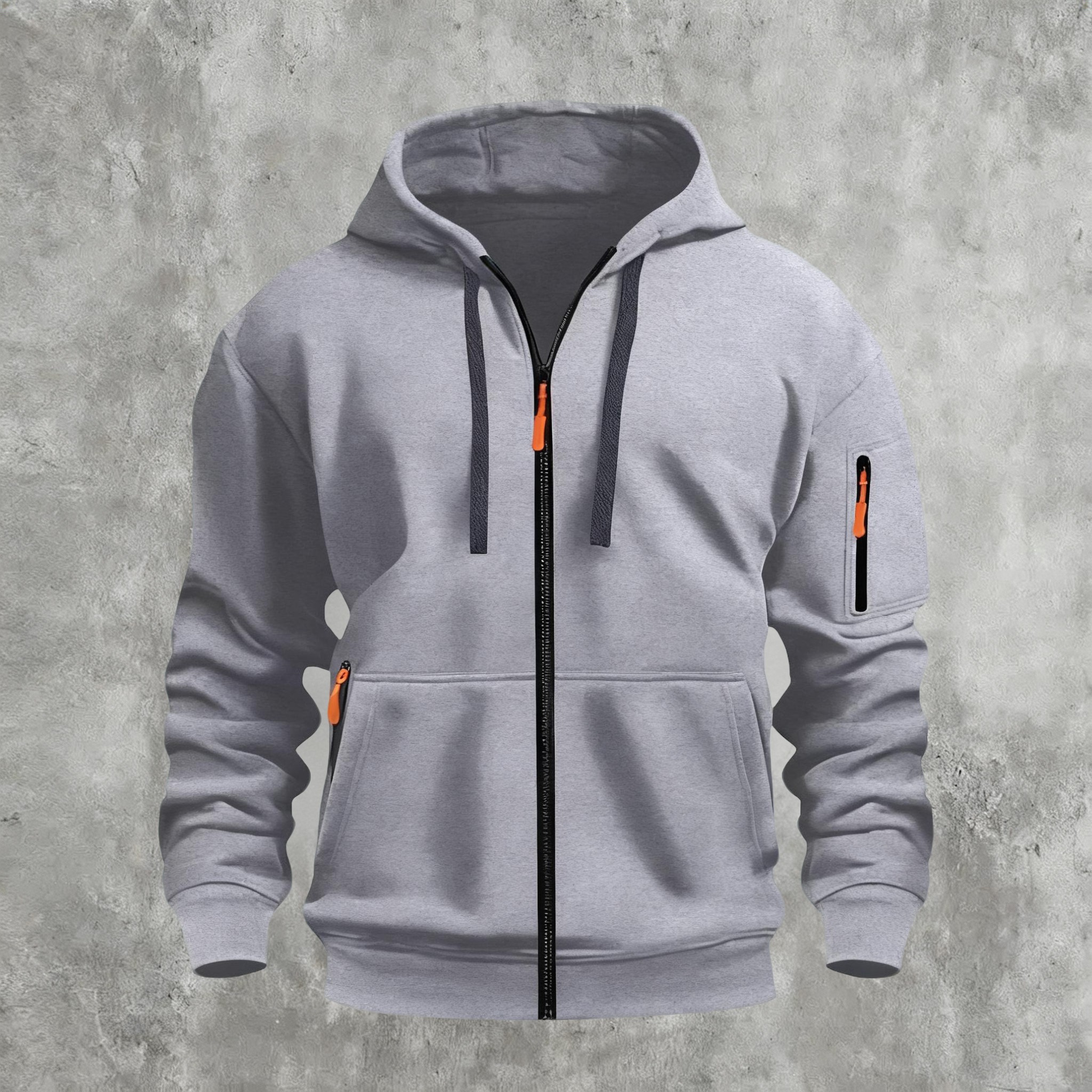 Men's Solid Color Hoodies Tops