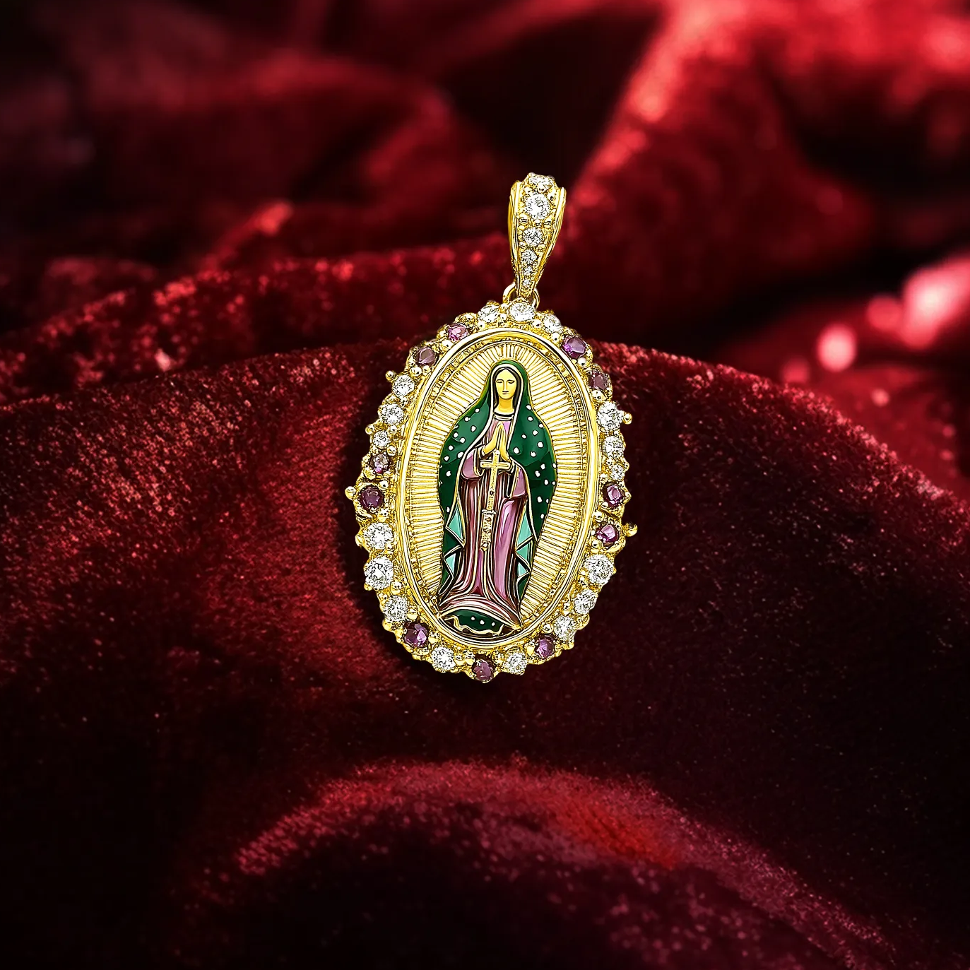 Saint Mary Radiant Pendant