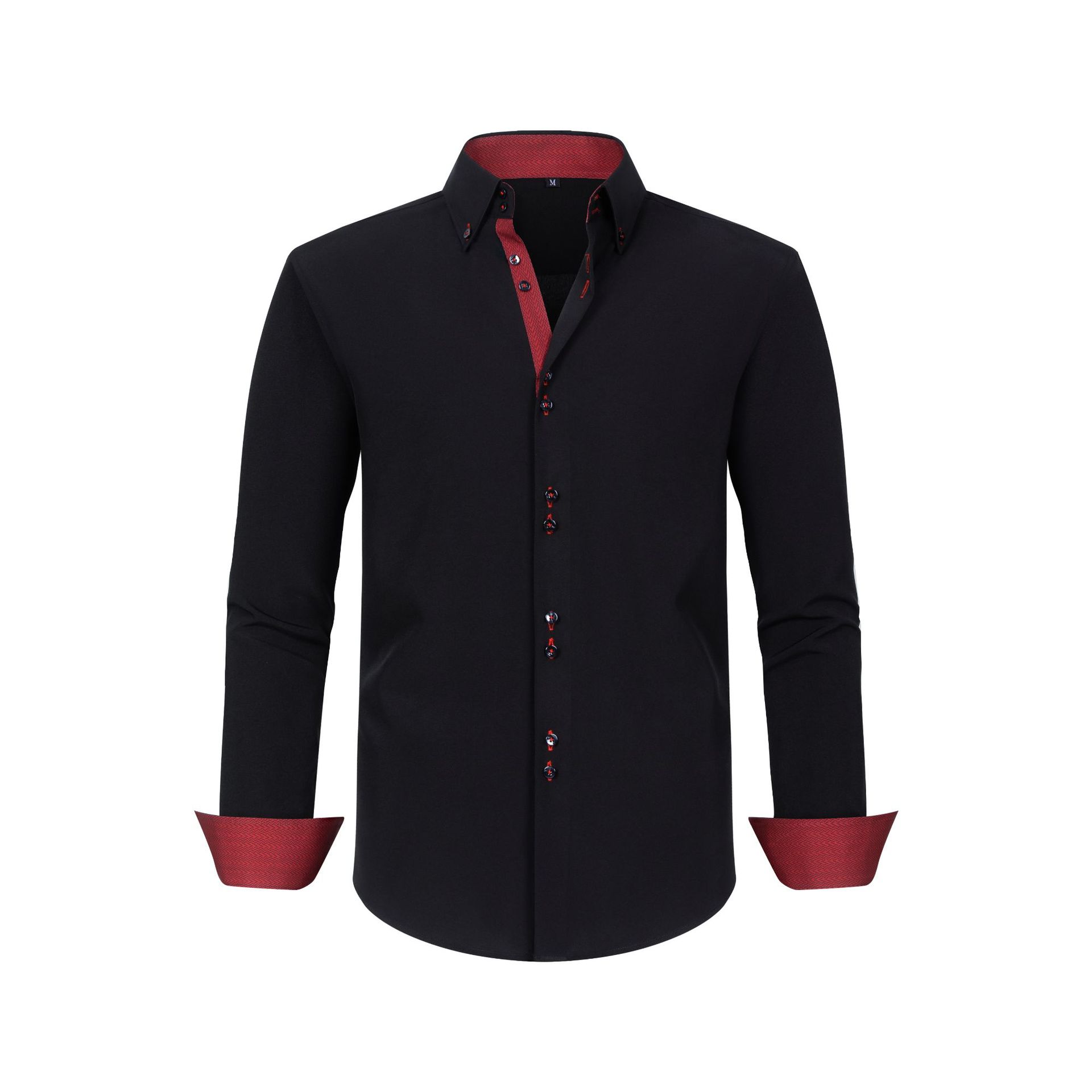 Men's Daily Business Long Sleeves Blouses&Shirts Tops