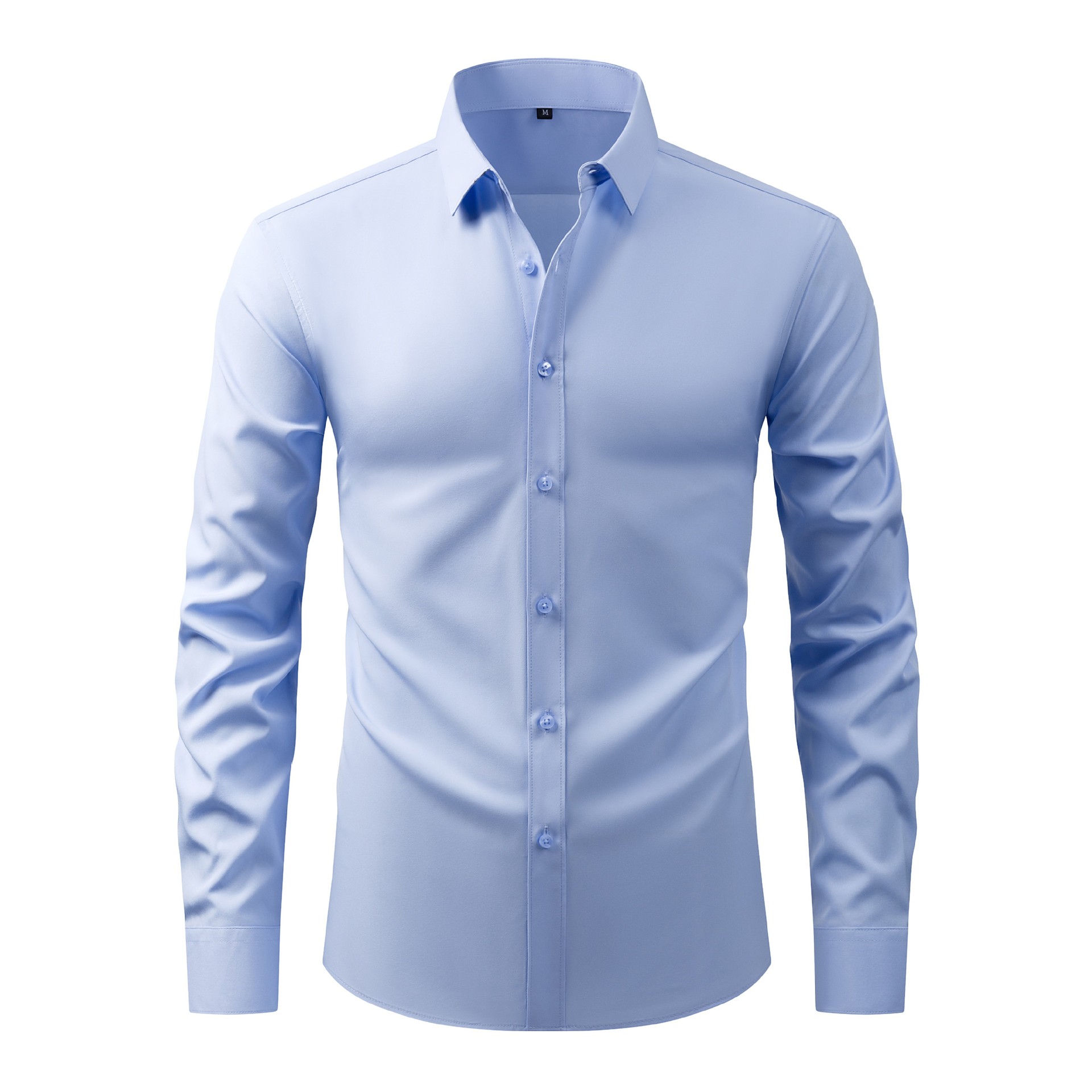 Men's Daily Business Long Sleeves Blouses&Shirts Tops
