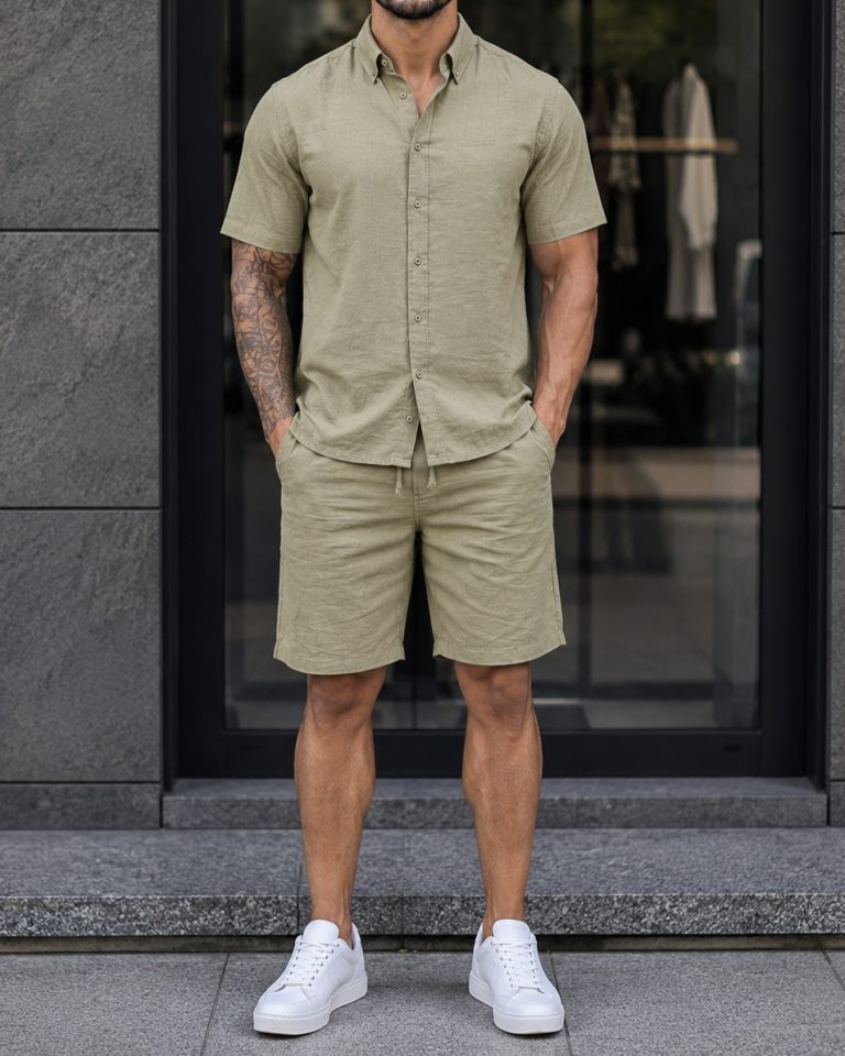Sage Linen Set 