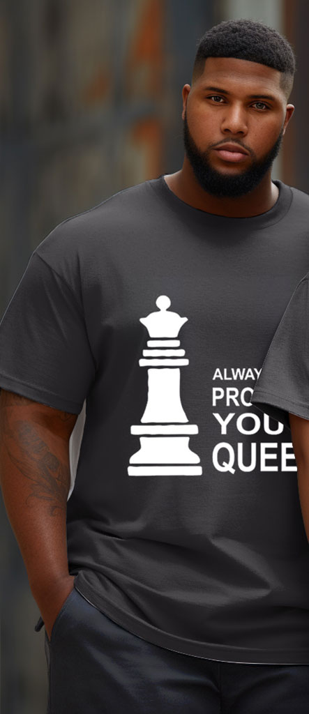 Couple Plus Size  Always Trust You King/Queen Round Neck Short-Sleeved T-Shirt