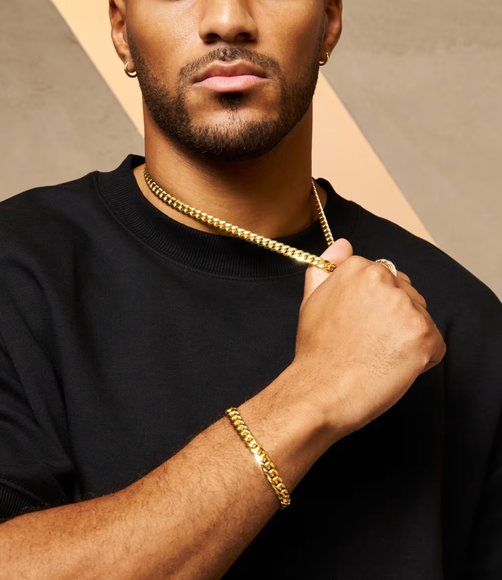 Chain & Bracelet Set