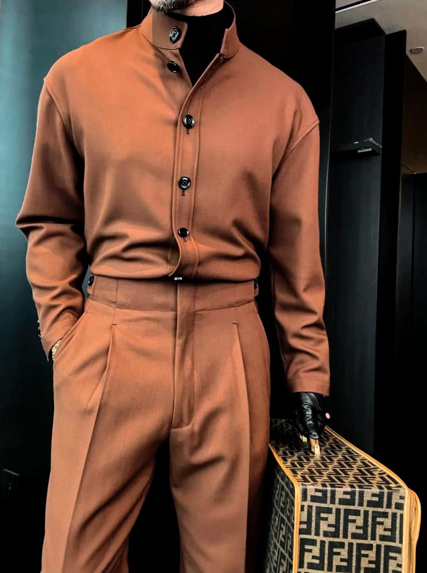 Men's Summer Casual Shirt & Pants Set