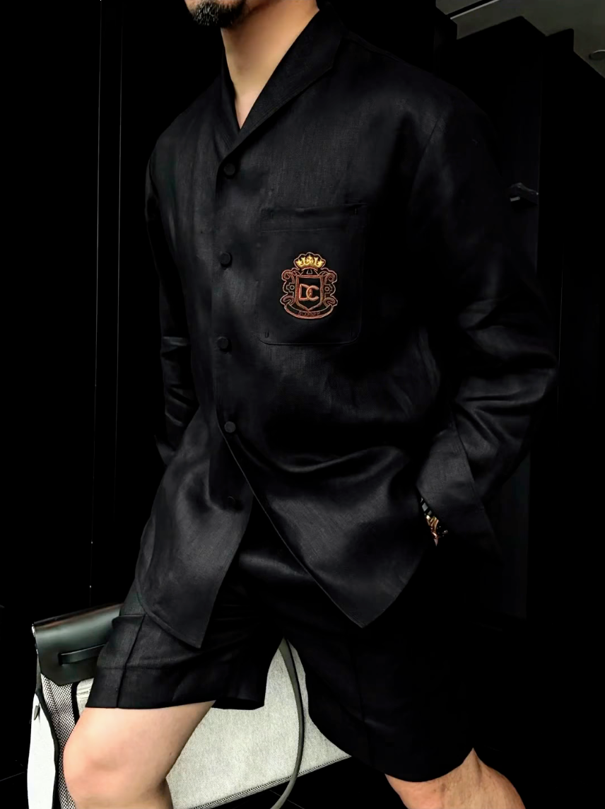 Premium Linen 2-Piece Suit | Old Money Style Breathable Set for Men