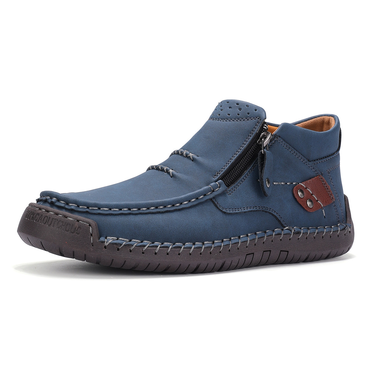 Men's Hight-Top Martin Shoes Octopus Casual Shoes