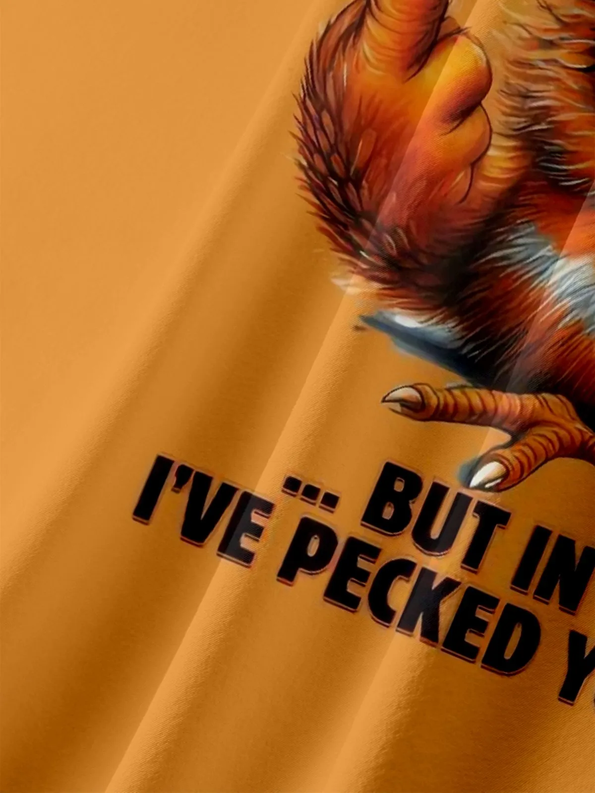 Moisture-wicking Angry Chicken Chest Pocket Hawaiian Shirt