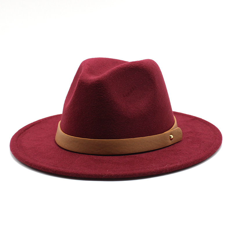 Maroon Woolen Hat