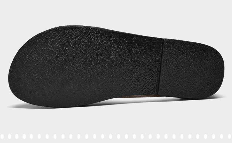 Men's Leather Slippers