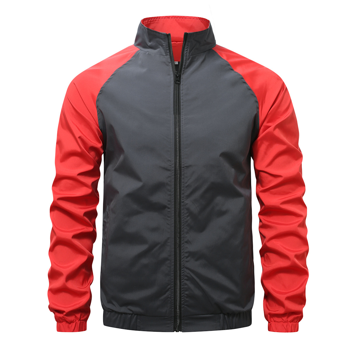 Men's Contrast Color Jacket