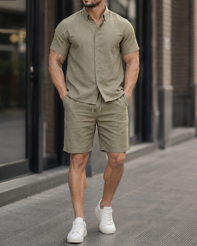 Sage Linen Set 