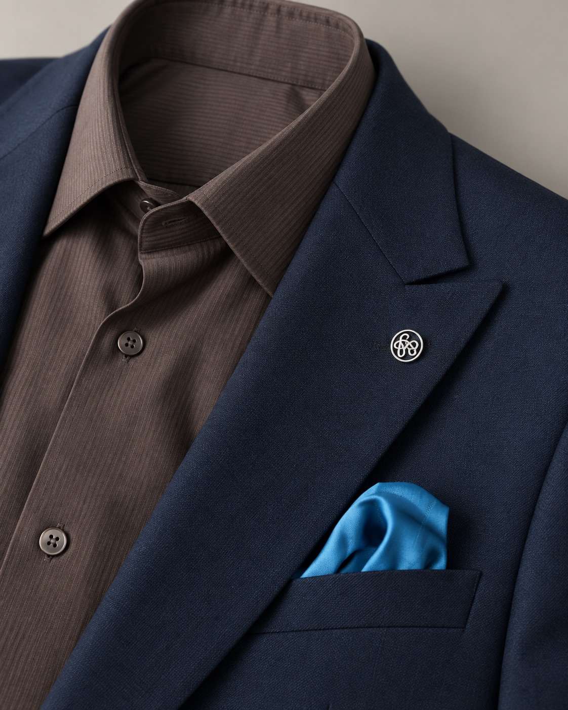 Navy Blue Suit | Modern Business Look