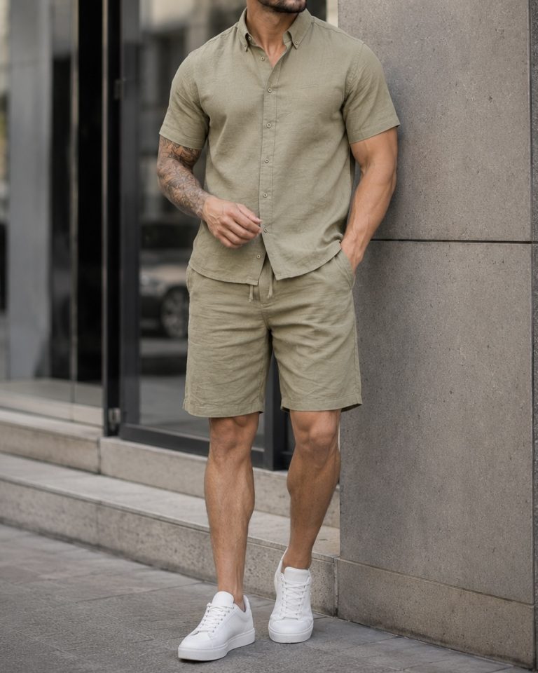 Sage Linen Set 