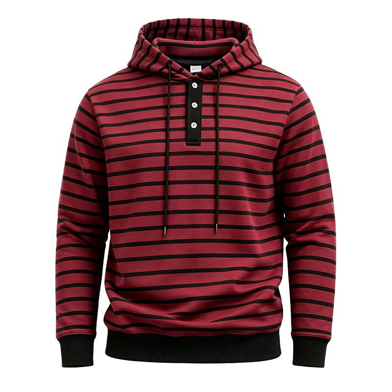 Men's Relaxed Hooded Sweatshirt