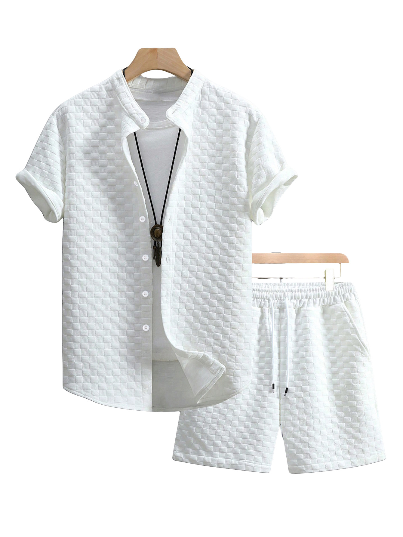 Men's Shirt & Shorts Set