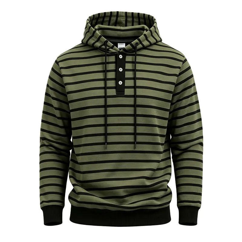 Men's Relaxed Hooded Sweatshirt
