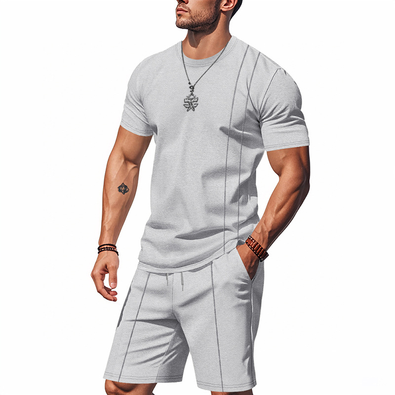 Men's Shirt & Shorts Set