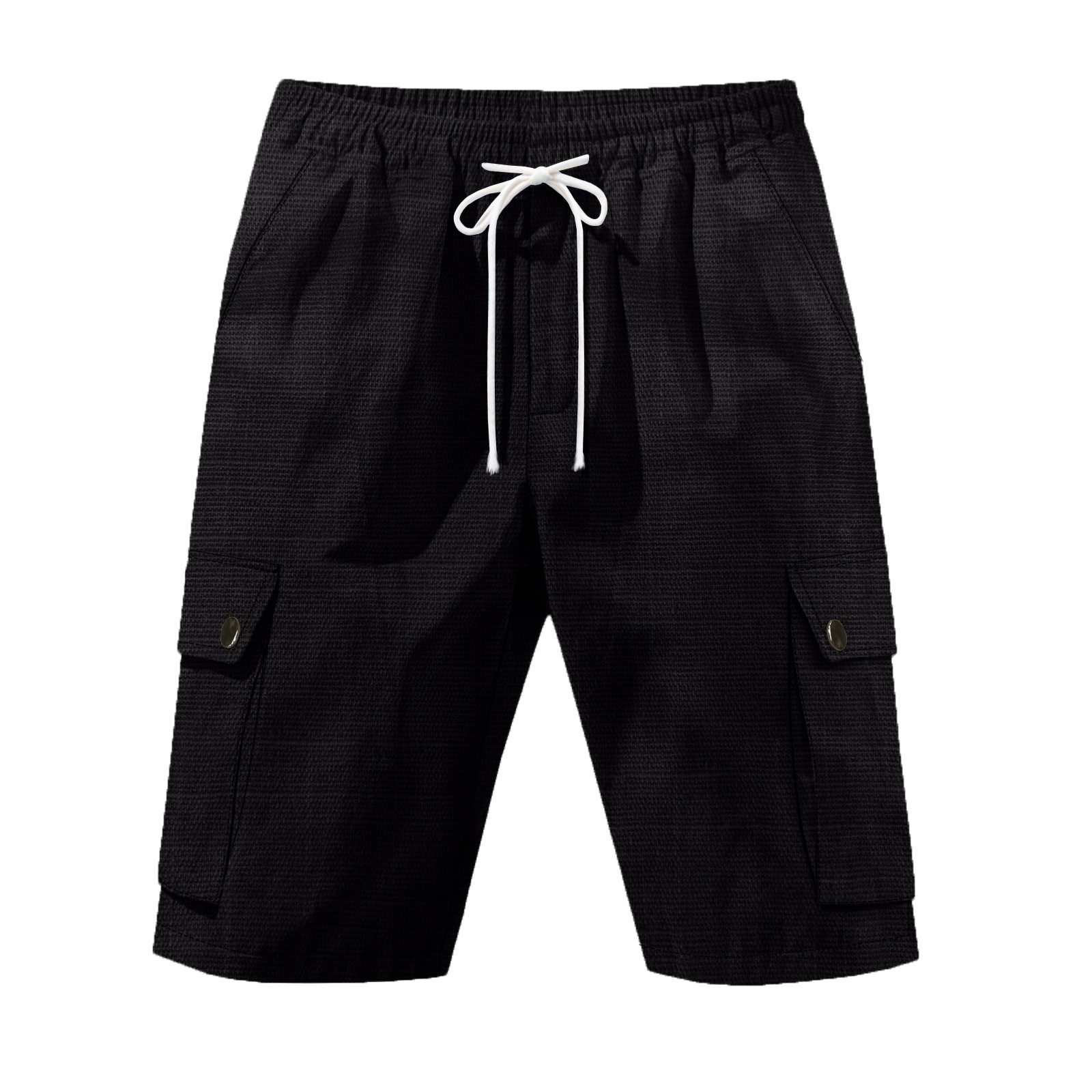 Men's Summer Linen Shorts, Casual Beach Style for Daily Wear