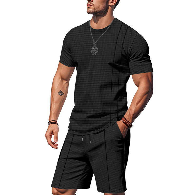 Men's Shirt & Shorts Set