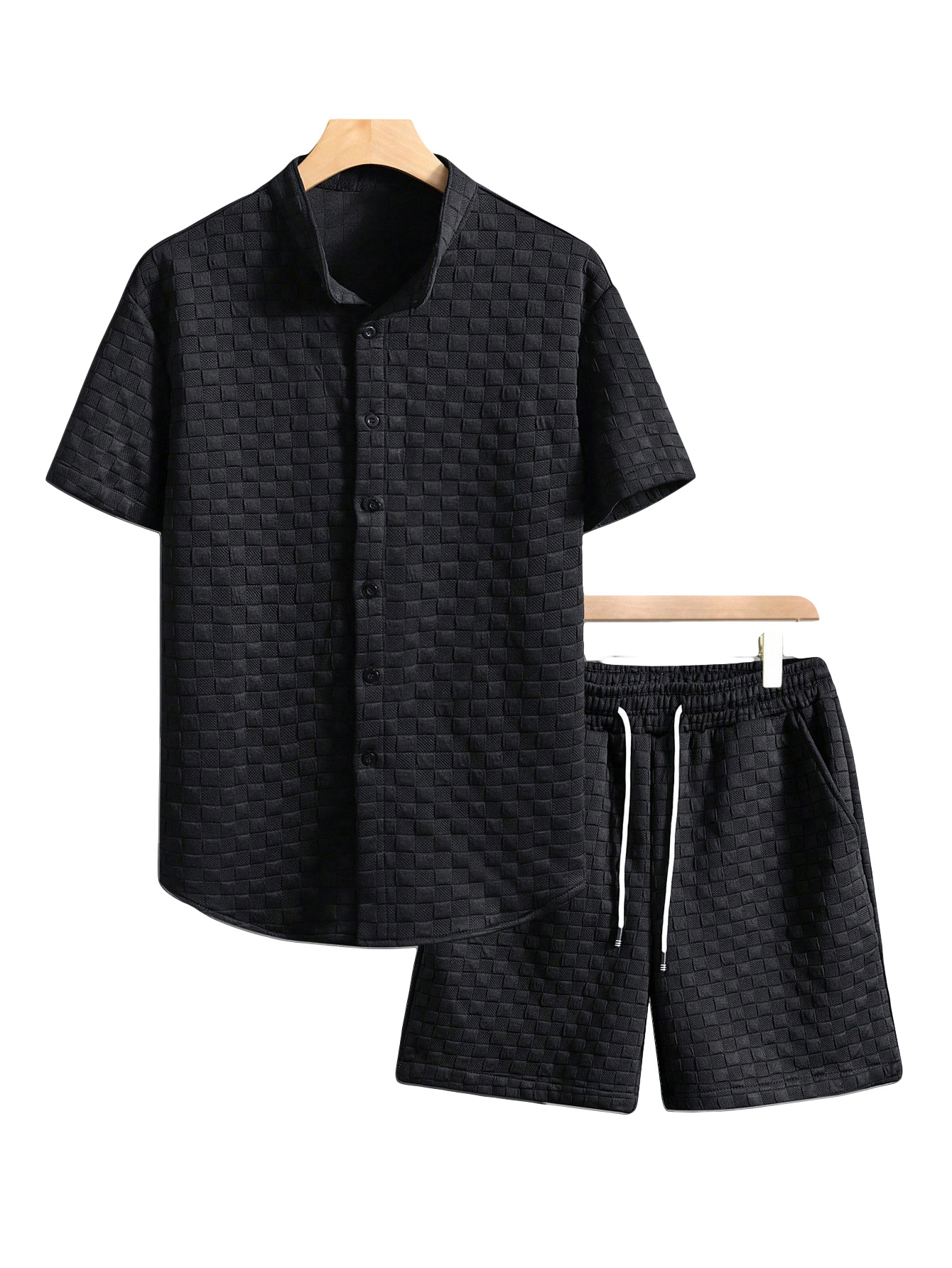 Men's Shirt & Shorts Set