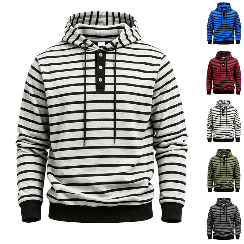 Men's Relaxed Hooded Sweatshirt