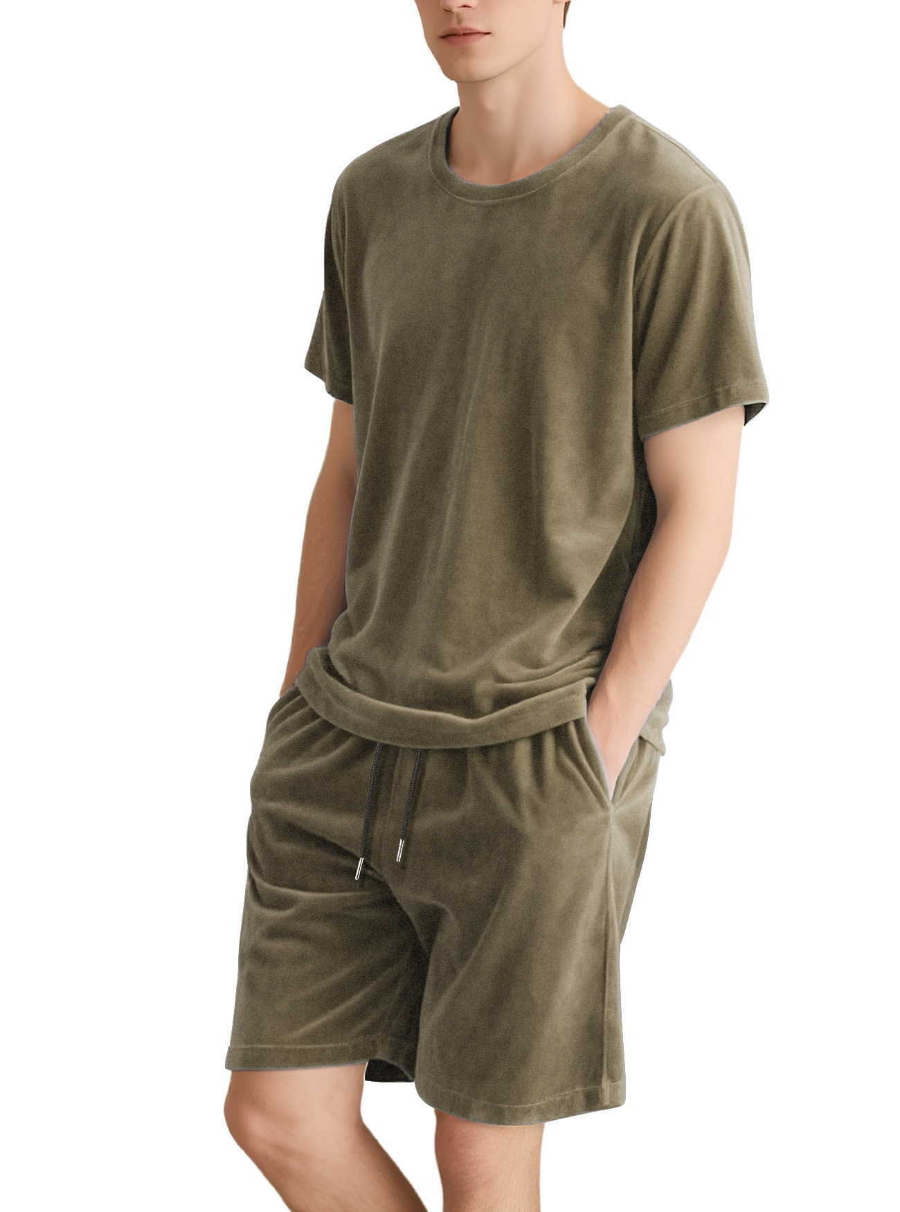 Men's Shirt & Shorts Set