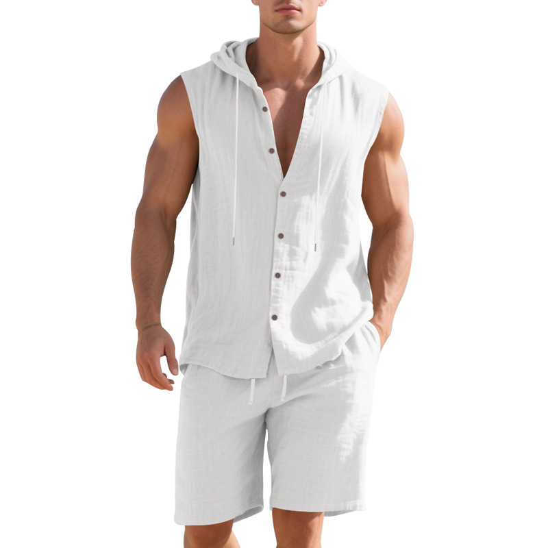 Men's Shirt & Shorts Set