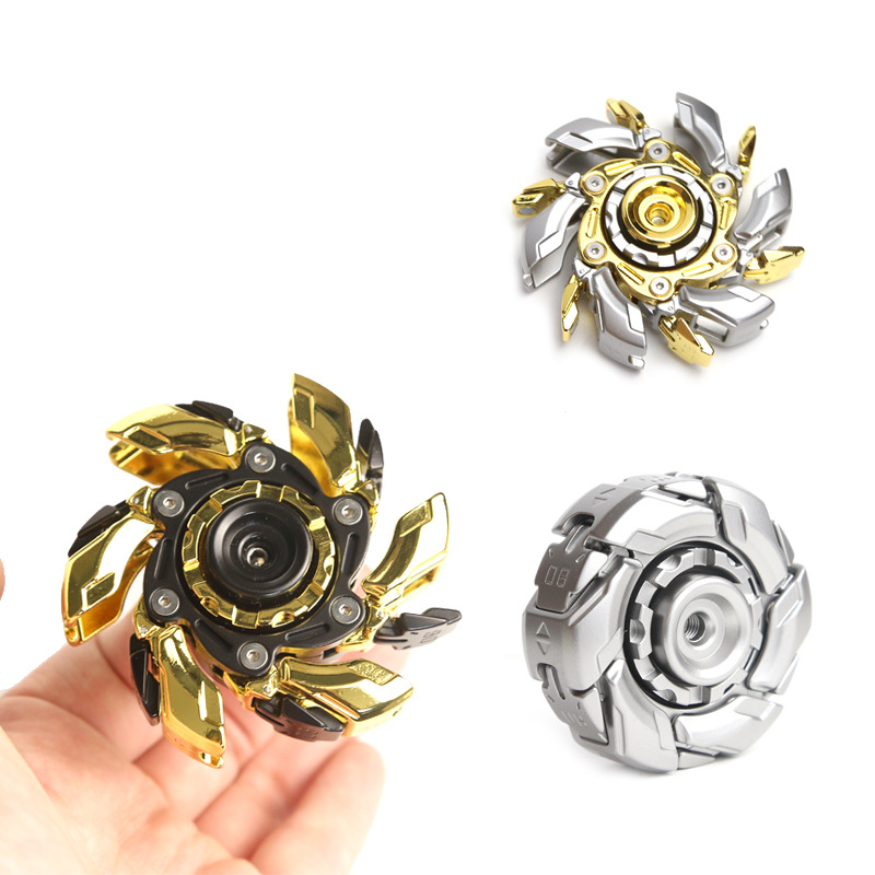 Full Gold Fingertip Gyroscope Stress Relief EDC Toy