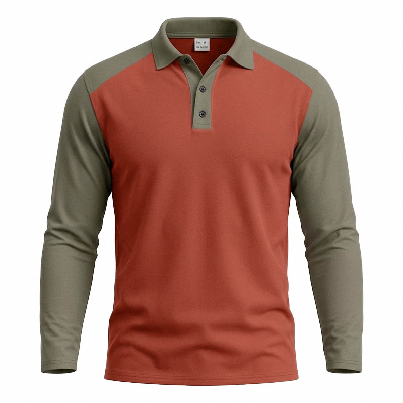 Men's Knit Short Sleeve Polo Shirt
