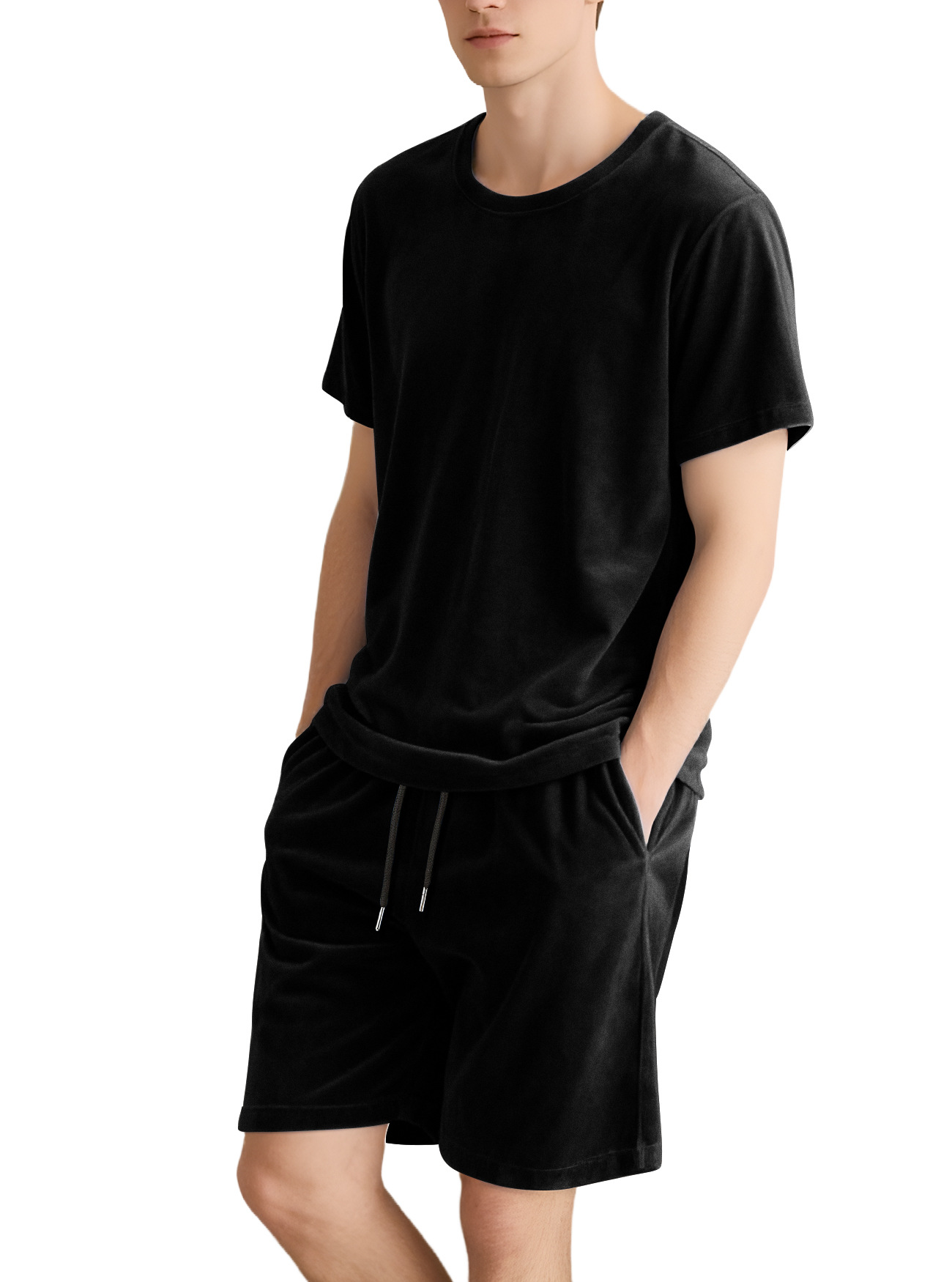 Men's Shirt & Shorts Set