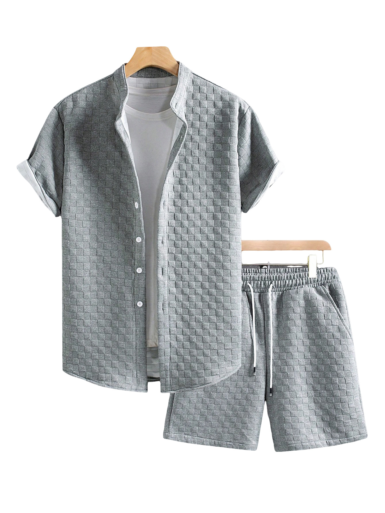 Men's Shirt & Shorts Set