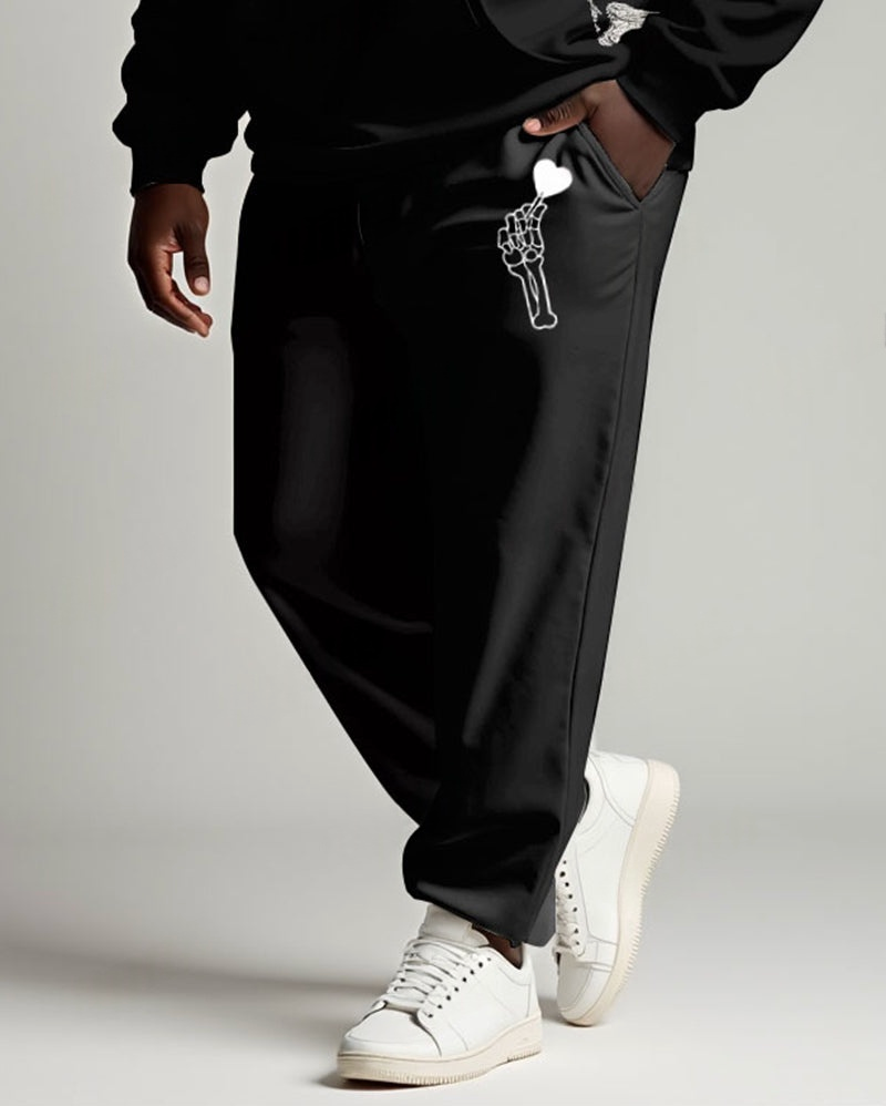 Couple Fashion "Hold You From Behind" Hoodie Set