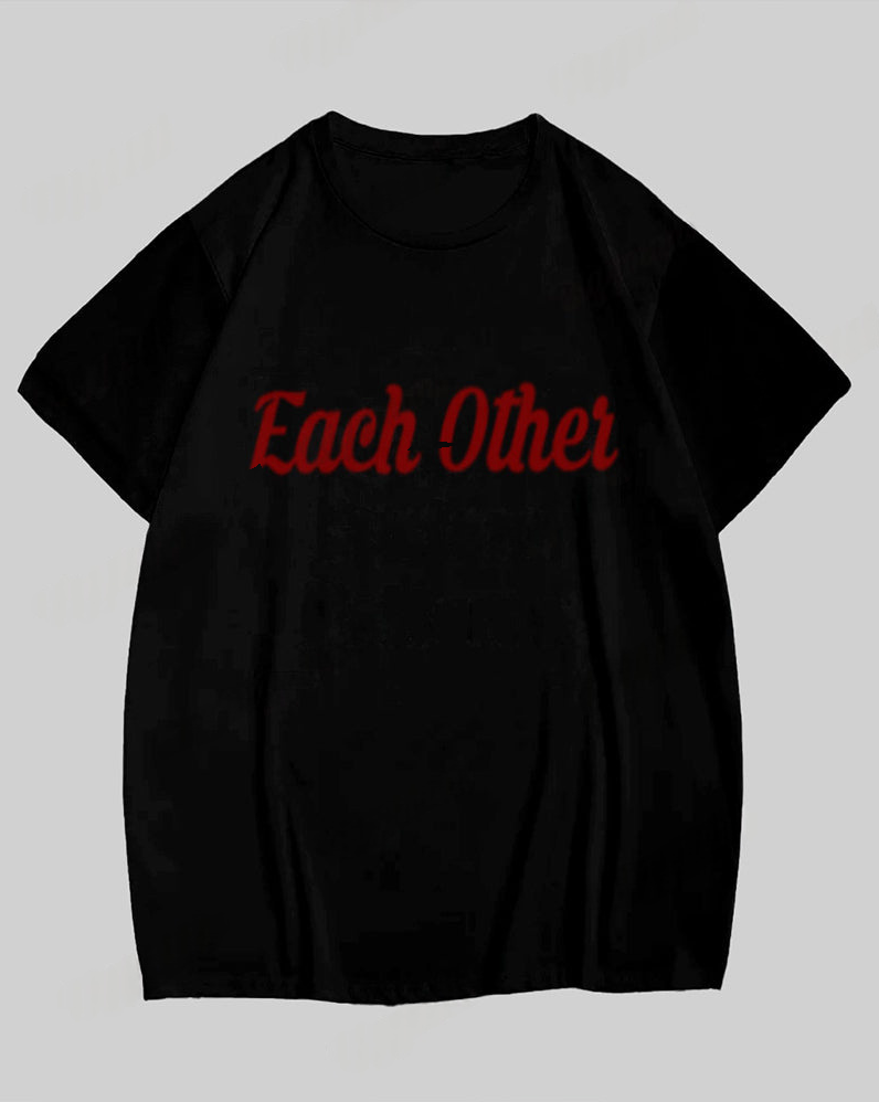 Couple Rose Short-sleeved T-shirt Shorts Suit Large