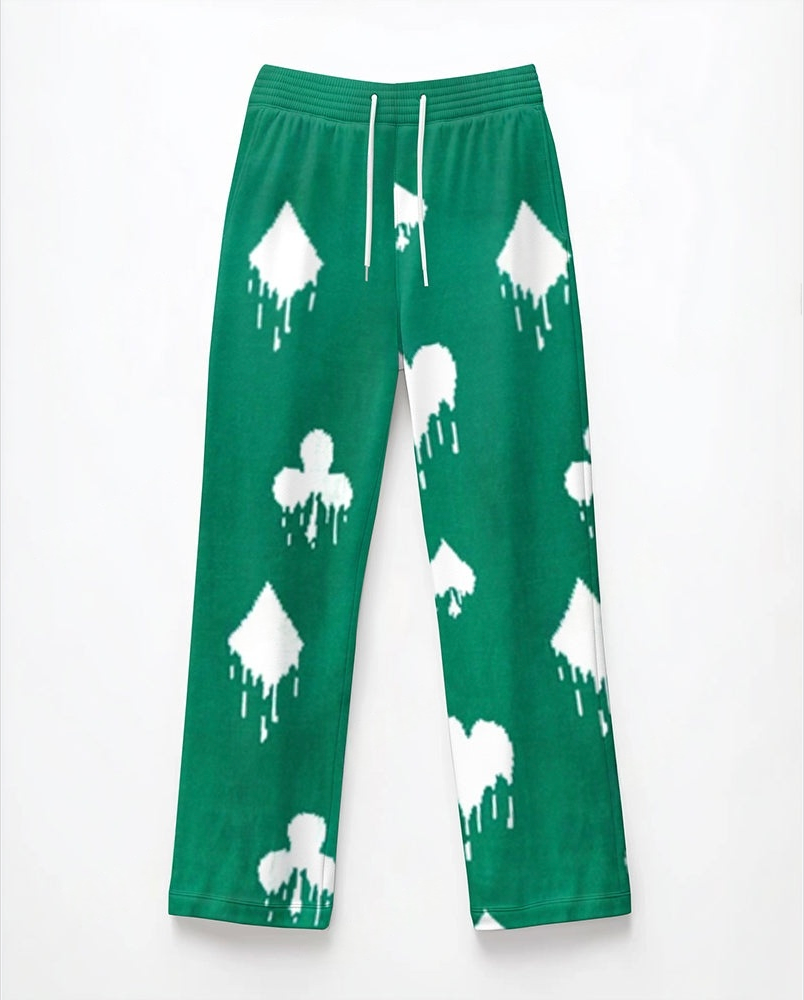 Couple's Endless Love T-shirt Trousers Suit Large Size