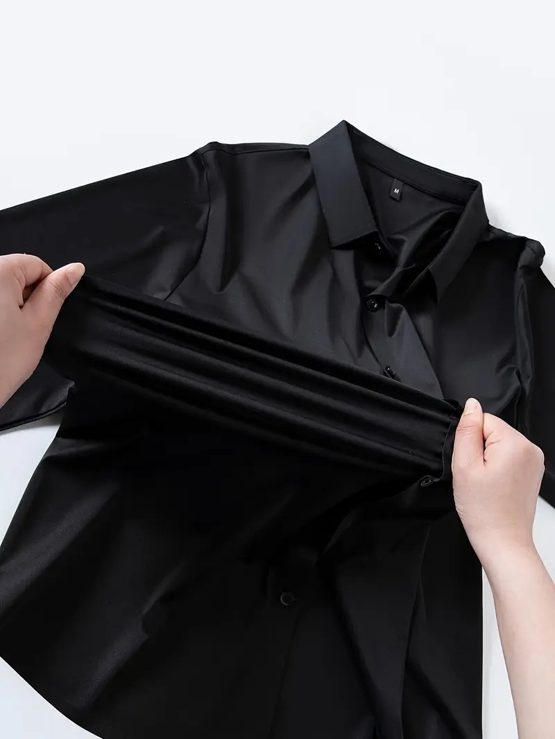 Men's Daily Business Long Sleeves Blouses&Shirts Tops